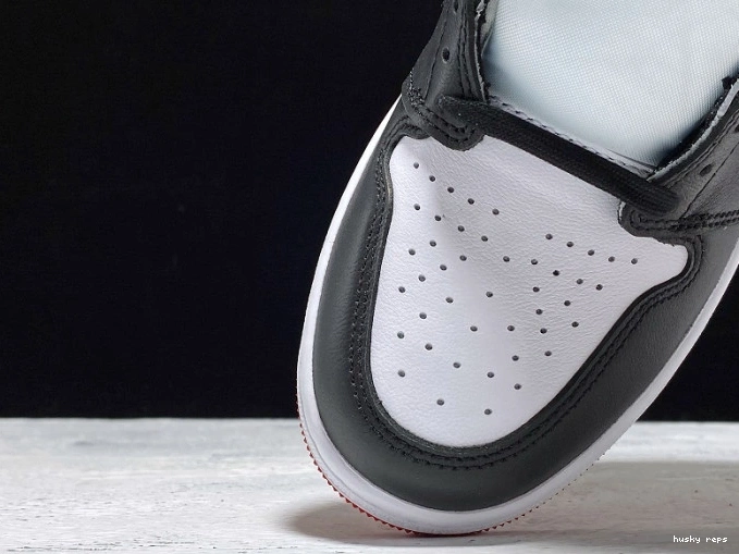 Rep Husky Retro Black 1 Satin Toe High Jordan CD0461-016 Air 0814